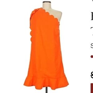 Orange Sleeveless Dress